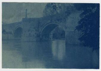 Saint-Généroux. [Pont roman sur le Thouet]. – La Rochelle : Éd. d'Art Raymond Bergevin, [s.d.]. – 1 photographie positive (tirage) : papier, noir et blanc ; 9 x 14 cm (image).