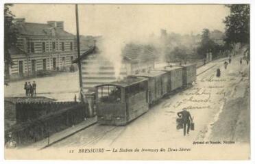 Bressuire. La station du tramway des Deux-Sèvres.