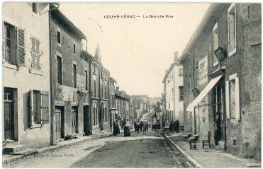 1 vue  - Couhé-Vérac. La Grande-Rue. — Couhé : Édition A. Guérin. (ouvre la visionneuse)